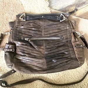 Junior Drake Genuine Leather Brown purse